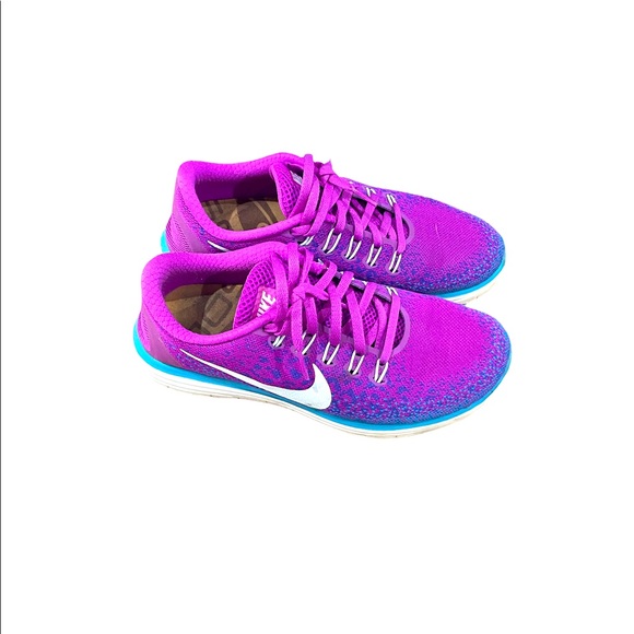 Nike Sneakers Size 7 Purple in Color - Picture 2 of 5